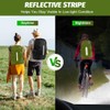 NJCXOLA Rain Cover Backpack for Backpacks with Reflective Strips (40-50L)