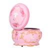 LED Music Box Figurine Rotation Exquisite Music Box Home Decoration