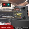 Nilight 12V 140 AMP Dual Battery Isolator Auto Manual Voltage