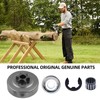 3/8 Inch 6 Teeth Sprocket Replacement Kit for Chainsaws MS170,