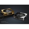 Alphacool Apex Stealth Metal Power Fan, 3000 RPM, Chrome