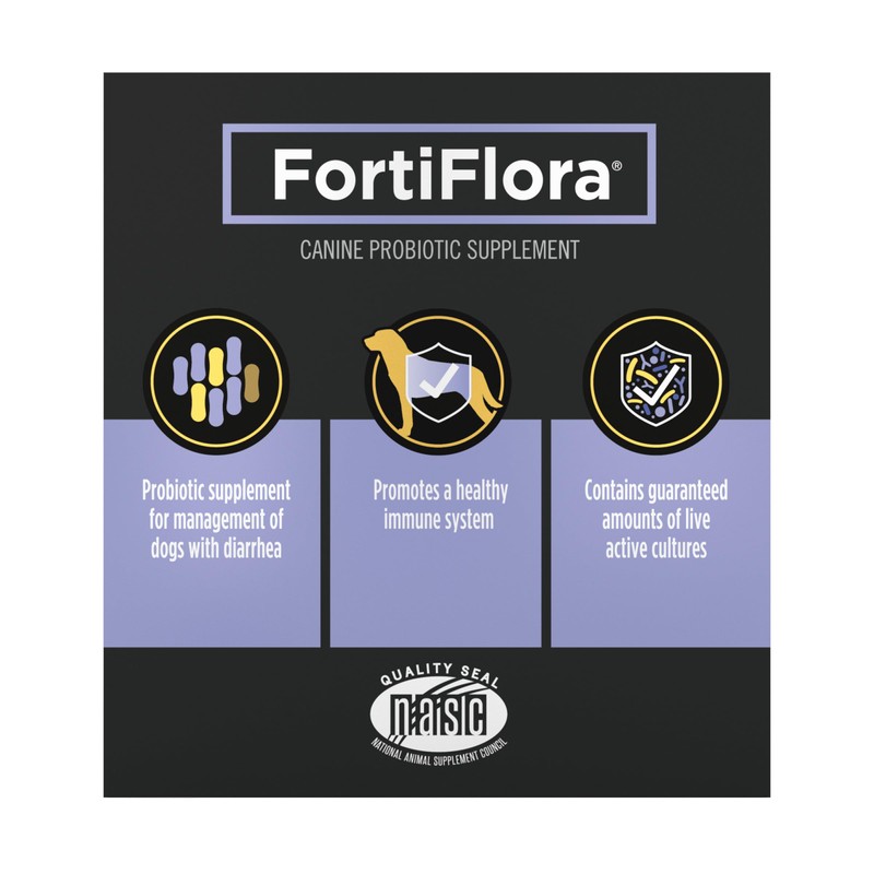 Purina Pro Plan Veterinary Supplements FortiFlora Canine Probiotics for Dogs,
