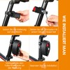 XIQI Bicycle Lock Folding Combination Lock High Security 85 cm