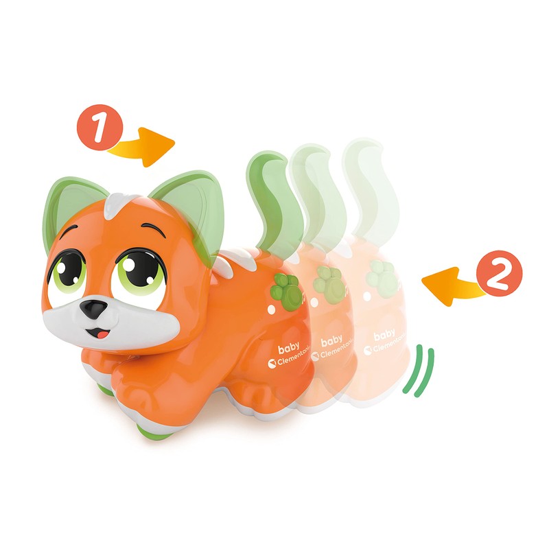 Clementoni - 17462 - Baby Interactive Cat Toy for Babies,