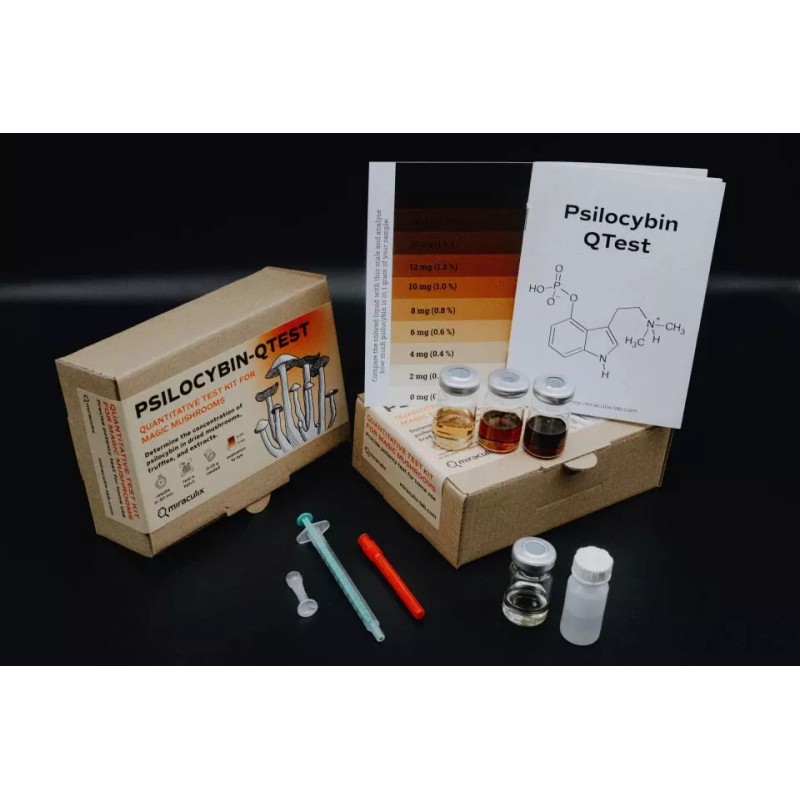 Miraculix Wild Mushroom Potency Test Kit - Miraculix QTest for