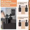 YogePote Sliding Gate Roller Guide, Slide Guide Wheels, Heavy Duty