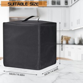 Ice Maker Dust Cover, Waterproof and Dustproof Ice Maker Dust Cover for GE Profile Opal 2.0 Countertop Ice Maker/Portable Ice Maker/Ice Cube Maker/Ice Maker （19.68Dx14.96wx15.74H）