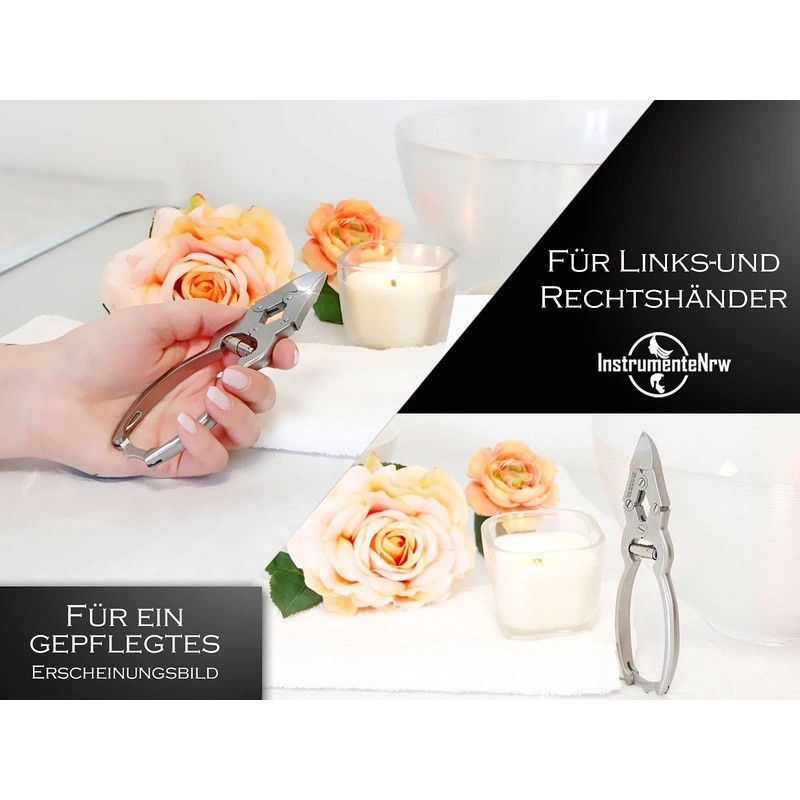 FuÃ Nagelzange mit doppelter Ãbersetzung