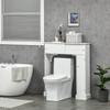 HOMCOM Over The Toilet Bathroom Cabinet, Freestanding Bathroom Storage Organizer