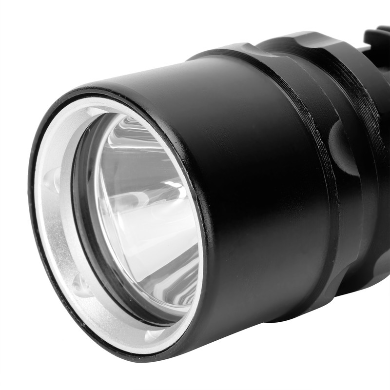 Bright Flashlight Aluminum Alloy 2000LM Long‑Range Electric Torch for Underwater