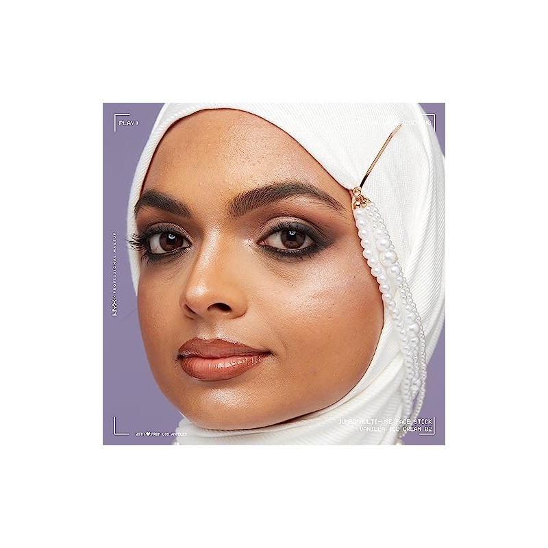 Iluminador Jumbo Highlighter de Nyx Professional Makeup - Tono Vanilla