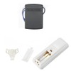 QIACHIP Small Size Ceiling Fan and Lights Wireless Remote Control