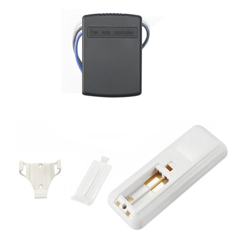 QIACHIP Small Size Ceiling Fan and Lights Wireless Remote Control