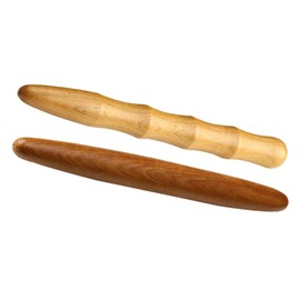 KOMBIUDA 2 Pack Massage Sticks Relaxation Massager for Trigger Points Wooden Massage Tool for Body Relief