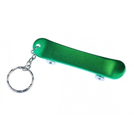 Skater Skateboard Key Ring Mini Pendant Key Ring Green