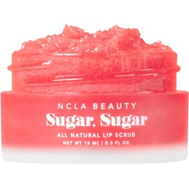 NCLA BEAUTY Azúcar, Azúcar Vegano Exfoliante Labial para Labios Secos