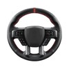 Belinous Leather Steering Wheel Cover Lace Up, Hand-Stitch on Wrap,