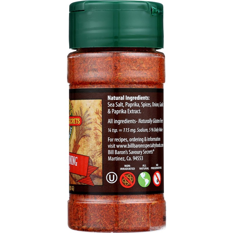 BARON SPICES & SEASONINGS Cajun Seasoning Marinade, 3 OZ