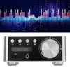 Bluetooth Amplifier Silver Mini Bluetooth 5.0 Digital Amplifier HiFi Stereo