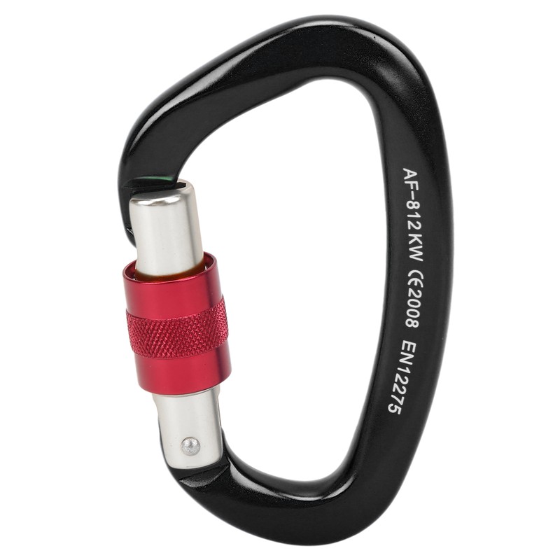Climbing Carabiner Heavy Duty AntiSlip Design Durable Light Carabiner Clip
