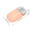Wireless Mouse BT5.1 Or 2.4GHz Silent Click Adjustable DPI 500mAh
