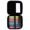 9PCS Crochet Hooks Set Knitting Smooth Needle Tools Ergonomic Plastic