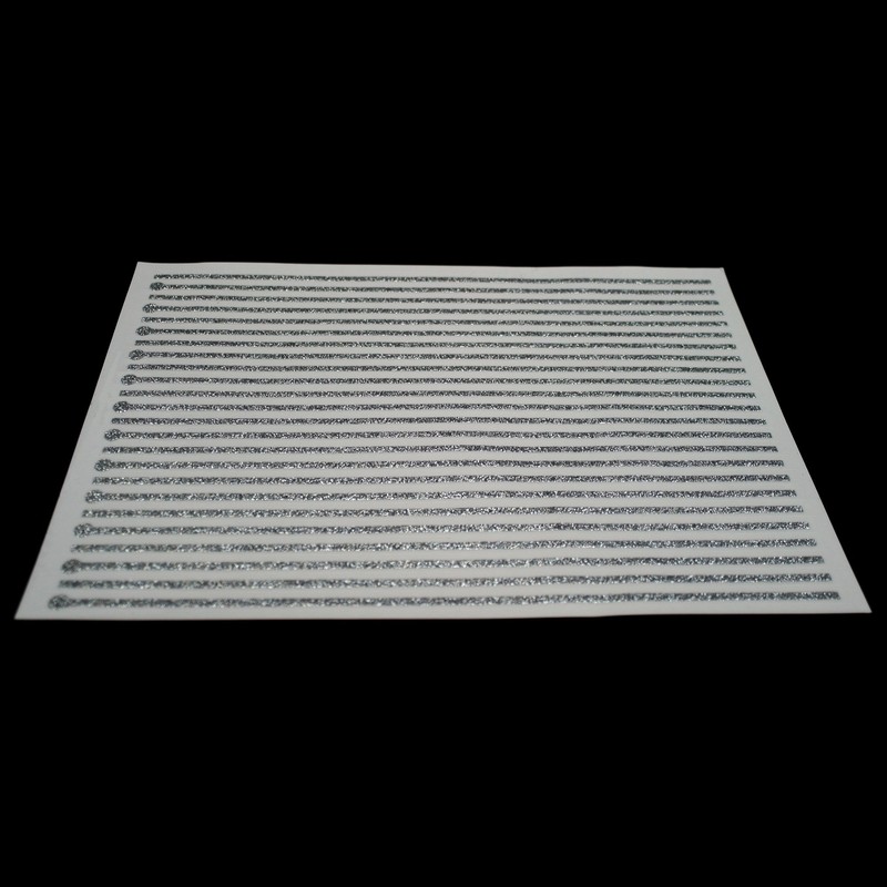 ArtiClings 12 x Bauble Window Clings with Glitter Patterns and