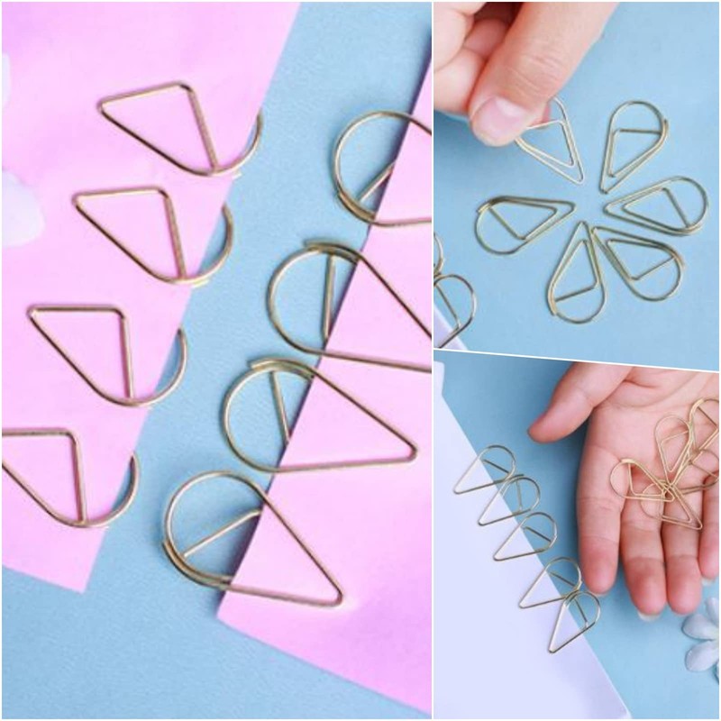 Copeflap Zem Clips, Paper Clips, Set of 30, Large Memo