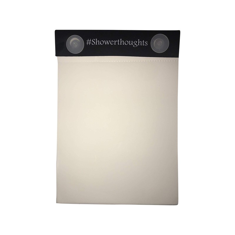 HealPT Waterproof Shower Notepad with Pencil - Shower Notebook with