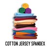 FabricLA Cotton Spandex Jersey Fabric by The Yard - 10