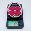 ROFLYER Four Leaf Clover Design Foldable Handbag Hanger Folding Purse