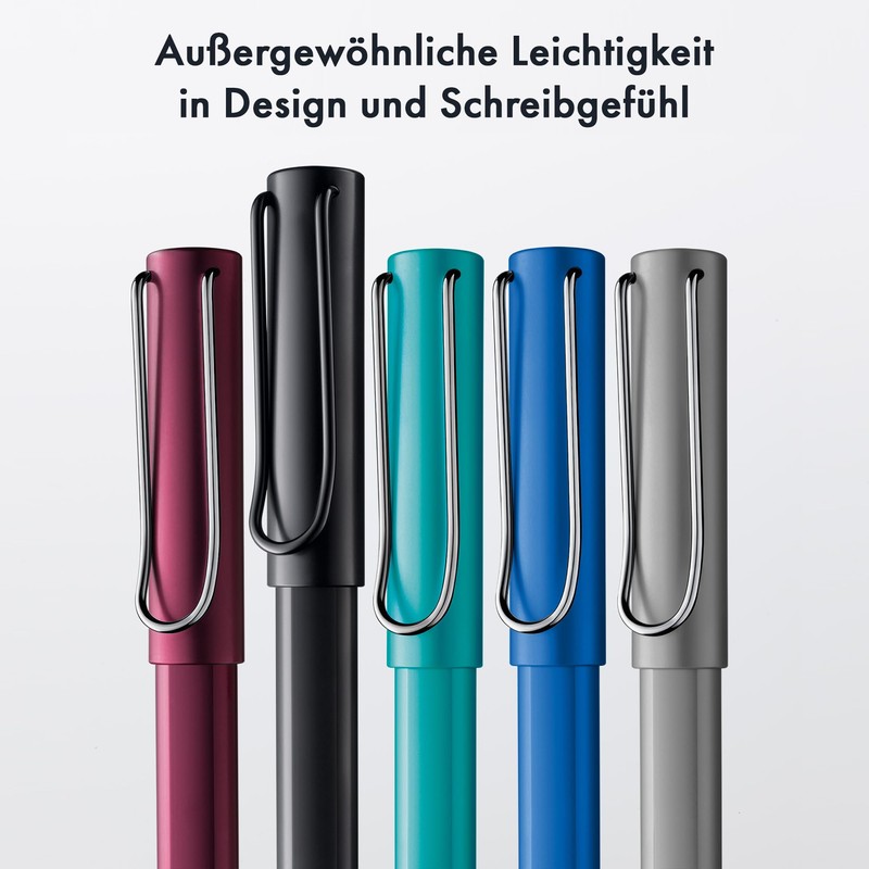 Lamy AL-star Sage Rollerball Pen - Lightweight Pen with Transparent,