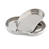 YFHUVB 2 Pcs Stainless Steel Kidney Tray, Stainless Steel Large