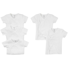 Carter's Unisex Baby 5-Pack Shirts - White, premie