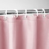 AooHome Standard 72x72 inch Shower Curtain Liner, Durable Polyester Solid