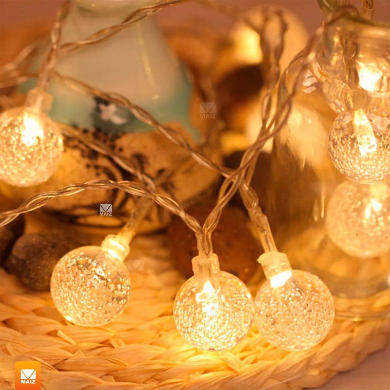 Maíz Serie Focos Bombilla Luces Led Navidad Decorativa Multicolor