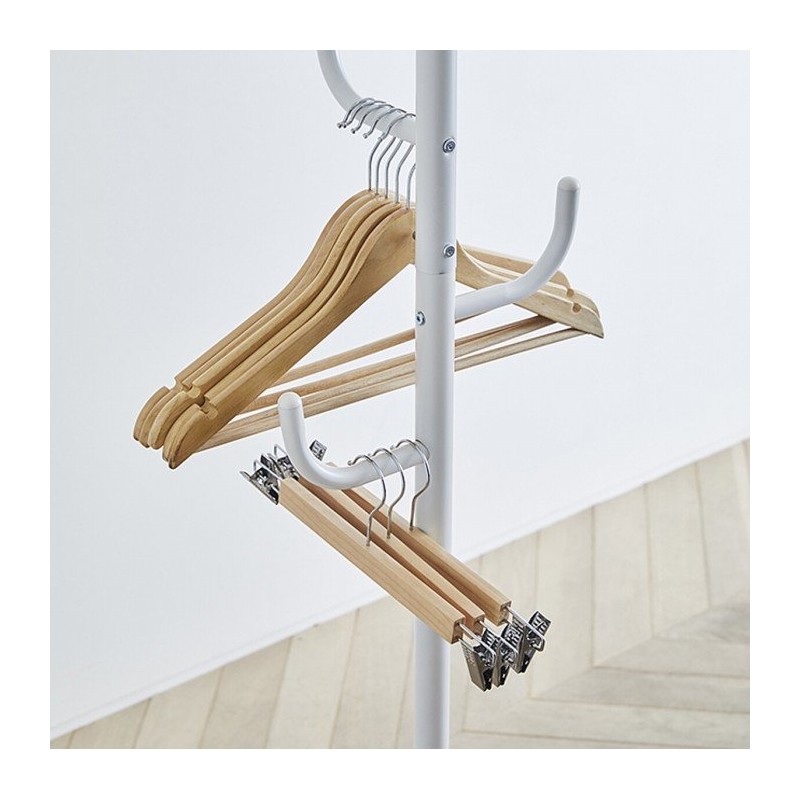 JAJU wooden top hanger_5P, beige beige_top / 자주 JAJU 원목