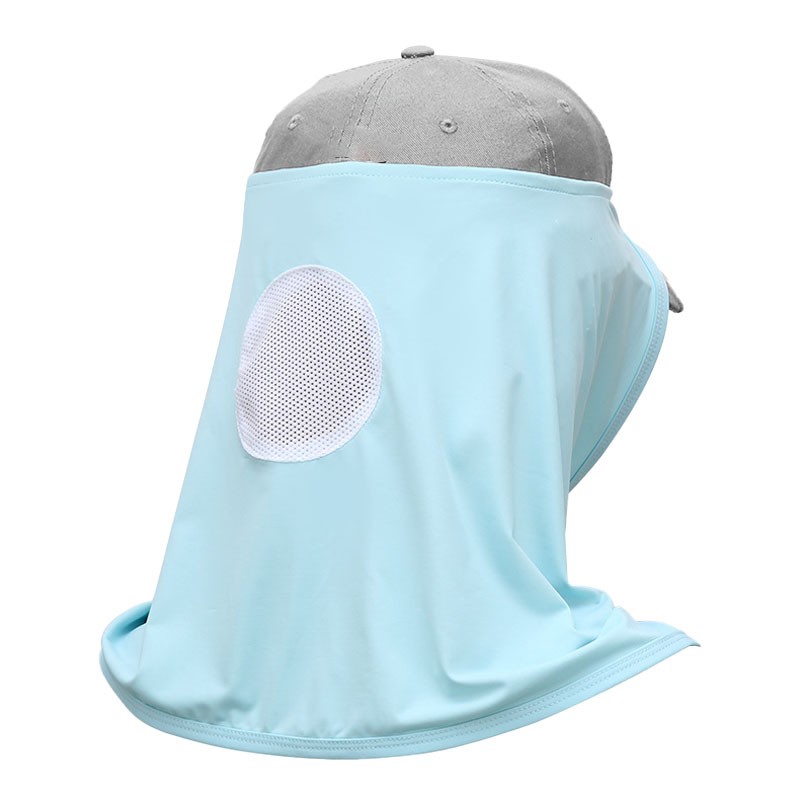Polyester Cooling Head Cover Breathable Sun UV Protection Neck Cover