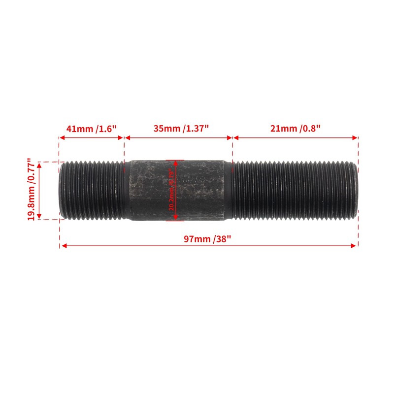 BEAMNOVA Draw Stud for Hydraulic Sheet Metal Hole Punch Driver