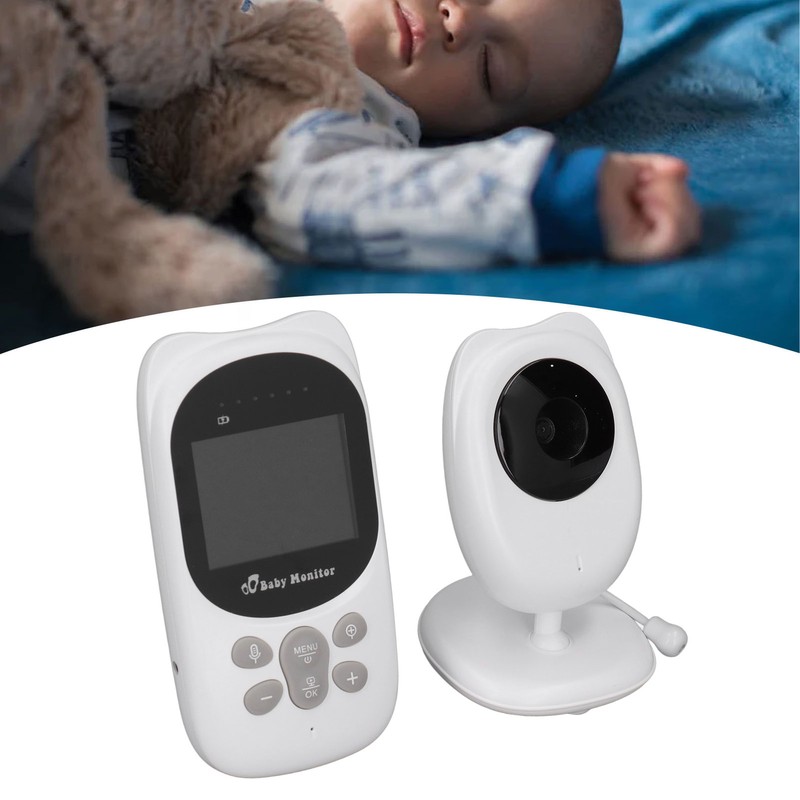 2.4in LCD Baby Monitor Wireless Dual Way Intercom Monitoring Camera