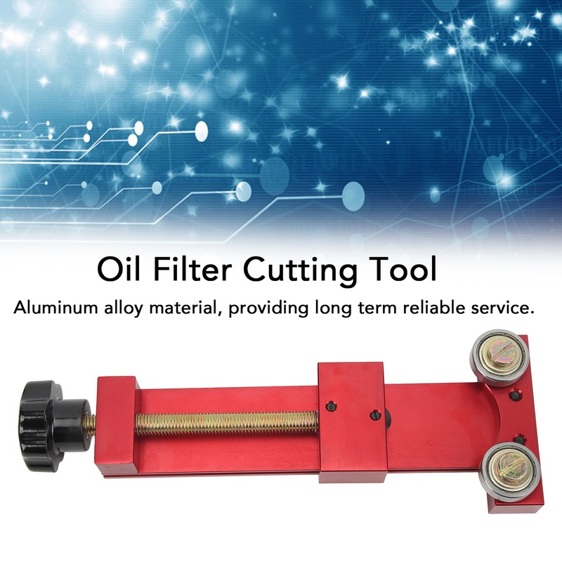 Red Oil Filter Cutter Cutting Tool Aluminum Alloy 66490 for