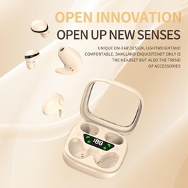 2 Pairs Mini Headphones for Sleeping Bluetooth Wireless Small Invisible In-Ear Wireless Sleep Earbuds for Small Ears Sleep Headphones Side Sleeper Wireless Earphones Earplugs in Ear