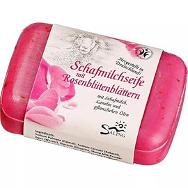 Saling, Sheep's milk soap, rose petals