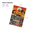 Lantern Press 1000 Piece Jigsaw Puzzle, California, Marine Animals, Geometric