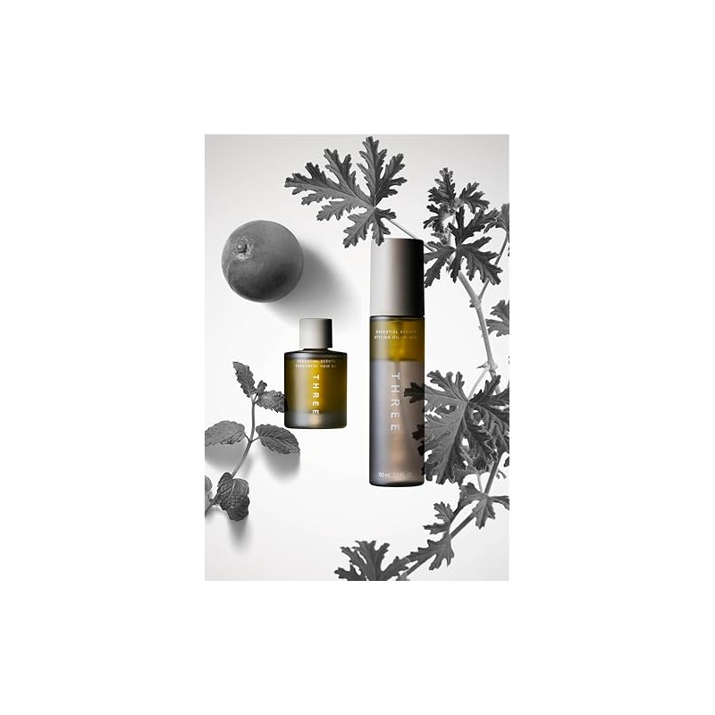 THREE Hair Oil Essential Senses Treatment Hair Oil, 1.0 fl