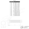 M5 (5mm x 25mm) Hex Bolt (Fully Threaded Setscrew) -