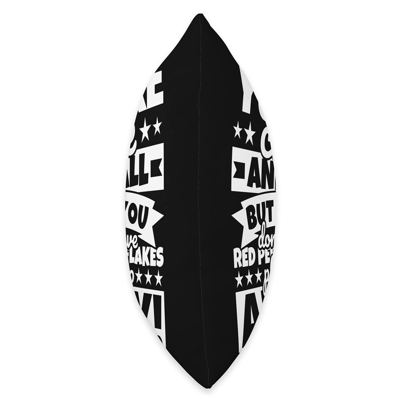 Red pepper flakes Lover Food Funny Throw Pillow, 16x16, Multicolor