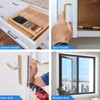 Fingwerk 14-Piece Cabinet Hardware Jig Tool Set, Aluminum Alloy Cabinet