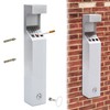 AIWFL Wall Mounted Large Trash Bin Stainless Steel Trash Can