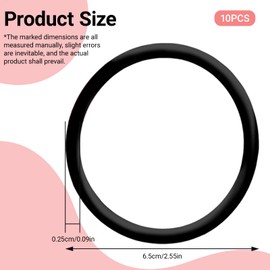 10 Stück Silikon Haargummis, Hair Ties & Zopfhalter für Sport, Unisex Haargummi Schwarz, Rutschfest, Ultra Starker Halt, Vielseitiges Haargummi Armbänder Damen & Herren (6.5CM)